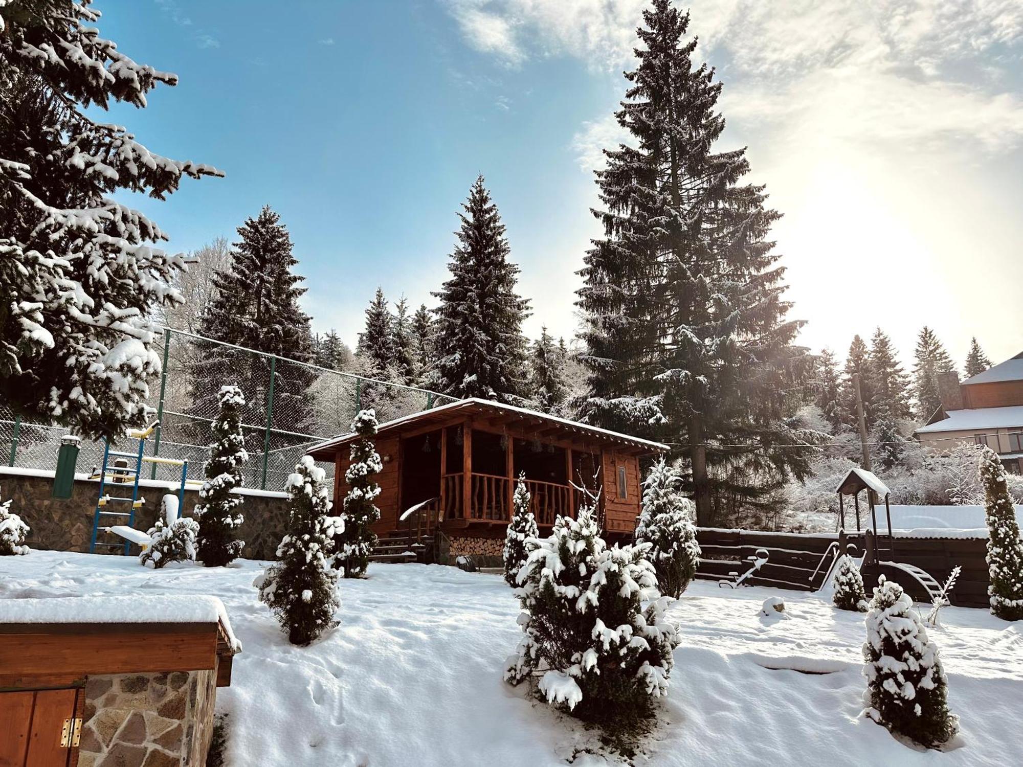 Chalet Filvarok Slavske Luaran gambar